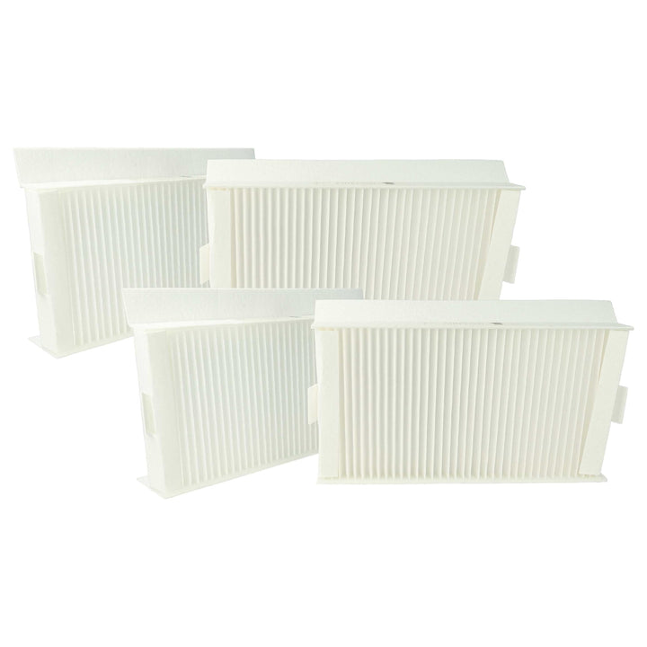 vhbw Filterset Ersatz für Zehnder 400100091 für Lüftungsgerät - Luftfilter G4 / F7 (4 Stück), 24 x 1