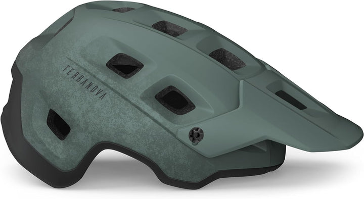 MET Terranova MIPS Helm grün/schwarz