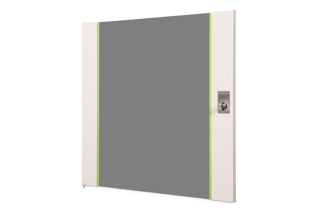 DIGITUS Glas-Ersatztür für Unique Netzwerkschrank – 12 HE – passend für DN-19 12-U, DN-19 12U-6/6, D