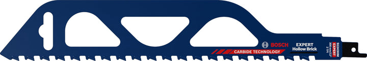 Bosch Professional 1x Expert ‘Hollow Brick’ S 1243 HM Säbelsägeblatt (für Planziegel, Länge 300 mm,
