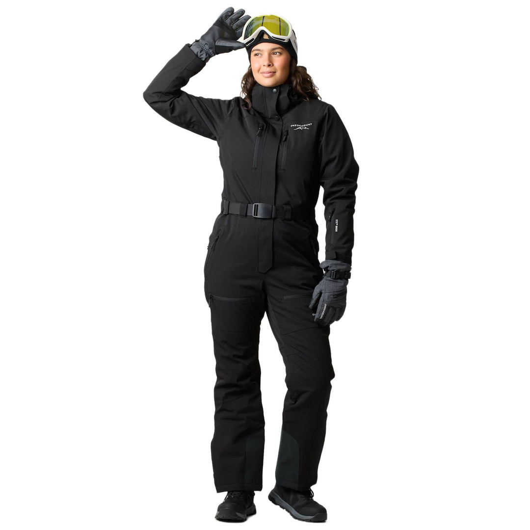 Swedemount Cervinia Skianzug für Damen 34 Schwarz, 34 Schwarz