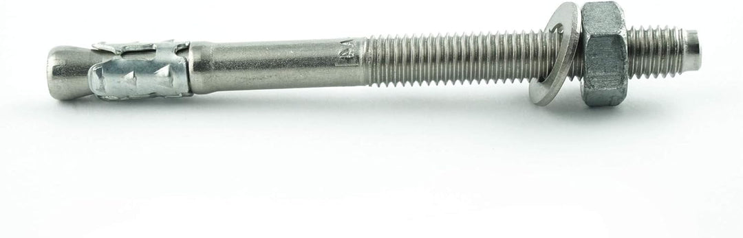 Eisenwaren2000 | M16 x 185/60 mm Bolzenanker (5 Stück) - ETA-Zulassung - Schwerlastdübel - Edelstahl