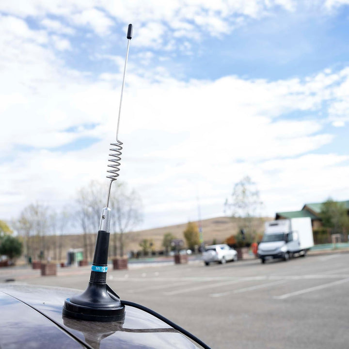CB Antenne PNI ML29, Länge 29 cm, mit mitgeliefertem Magnet Ø 70 mm, RG58 Kabel