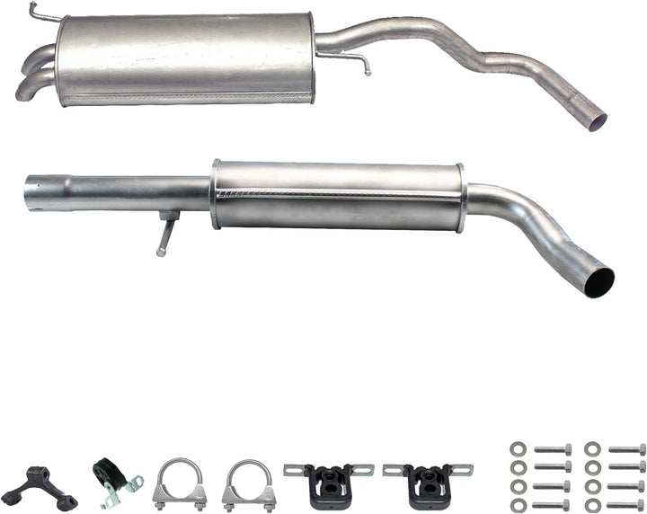 Ferroz Export Ersatz für Auspuffanlage Auspuff ab Kat Audi A3, Seat Leon, VW Golf IV, New Beetle