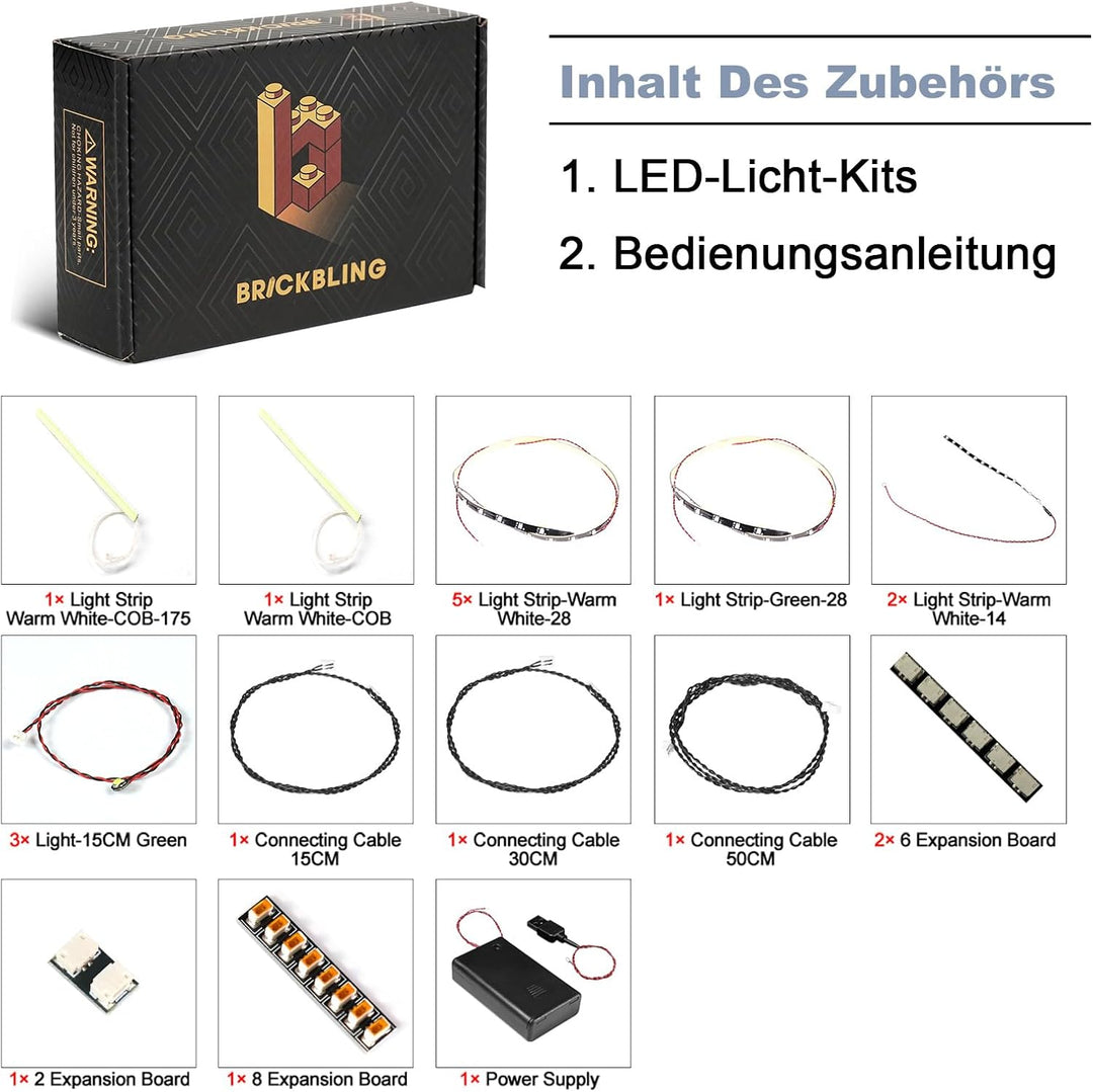 Led Licht Set Kompatibel mit Lego Vincent Van Gogh – Sunflowers 31215 (Kein Modell), Dekorationsbele