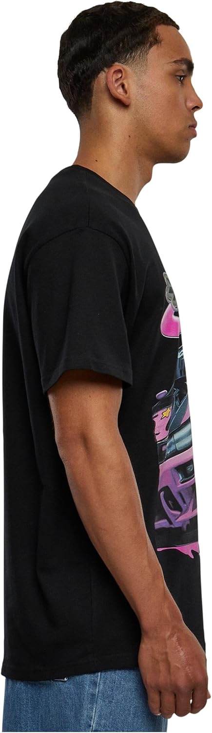 Mister Tee Herren Speed Heavy Oversize Tee XS Schwarz, XS Schwarz