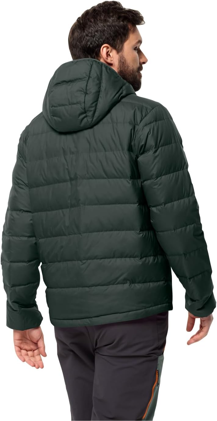 Jack Wolfskin Herren Ather Down Hoody M Daunenjacke S Schwarz, S Schwarz