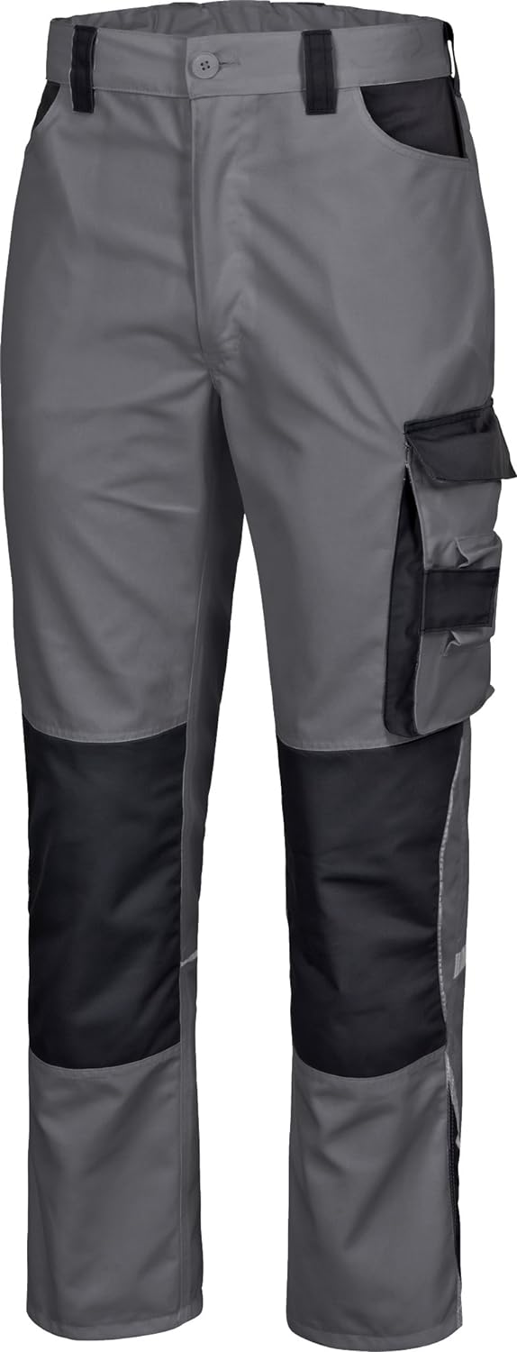 safetY&more Berufshose Extreme grau-schwarz, Gr. XL XL Grau-schwarz, XL Grau-schwarz