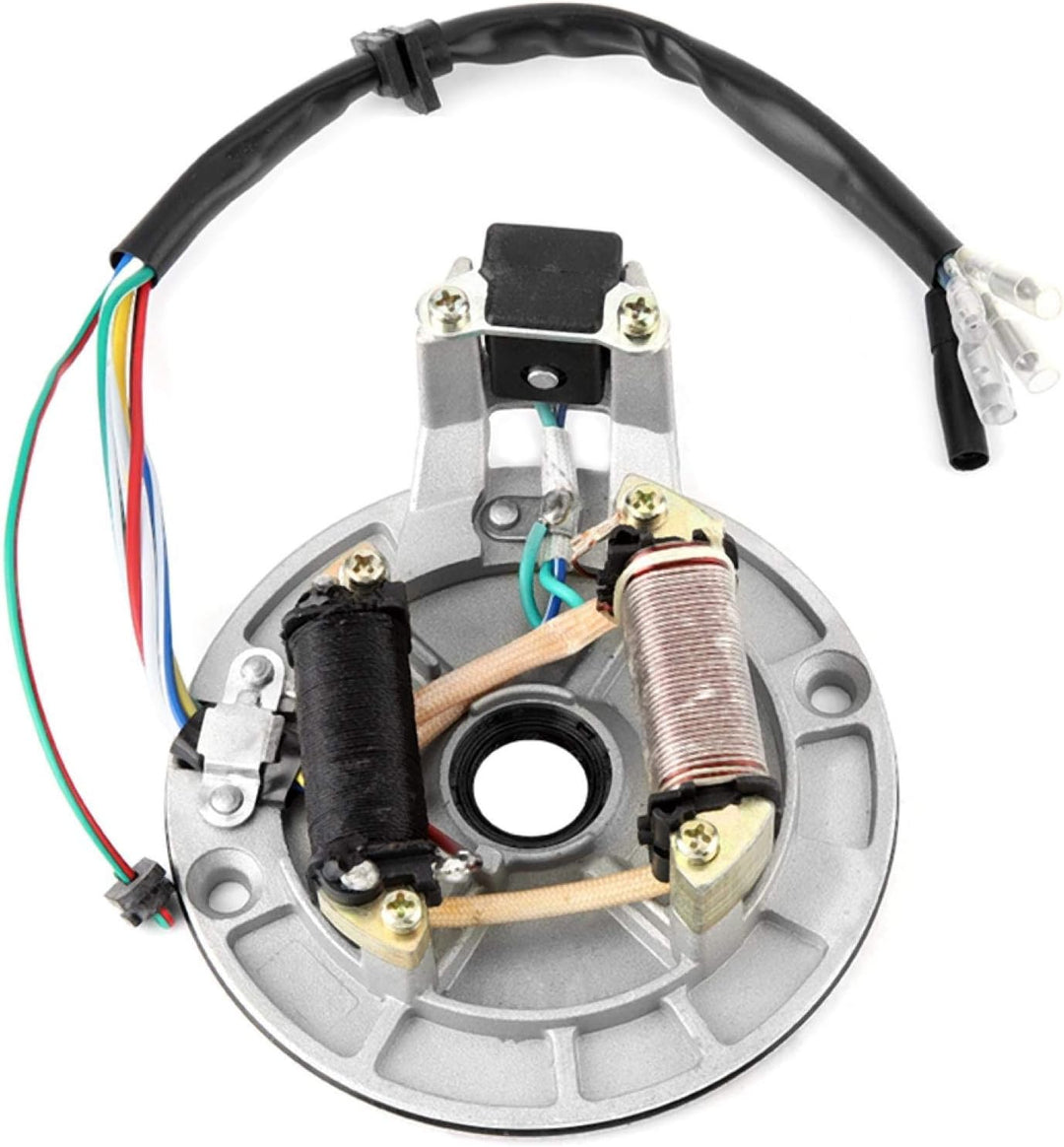 Stator Zündspule, Stator Spule Coil JH70 Statorplatte Pickup Magneto Starter Zündspule Rotor Roller