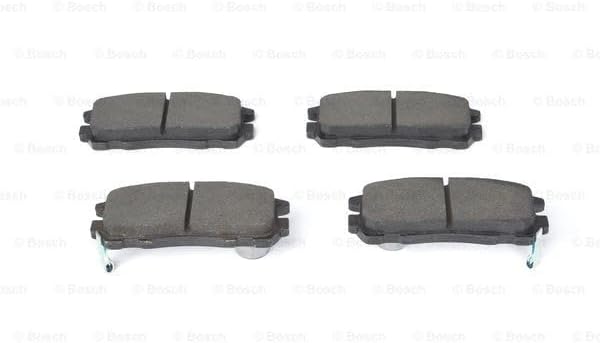 Bosch BP178 Bremsbeläge - Hinterachse - ECE-R90 Zertifizierung - vier Bremsbeläge pro Set