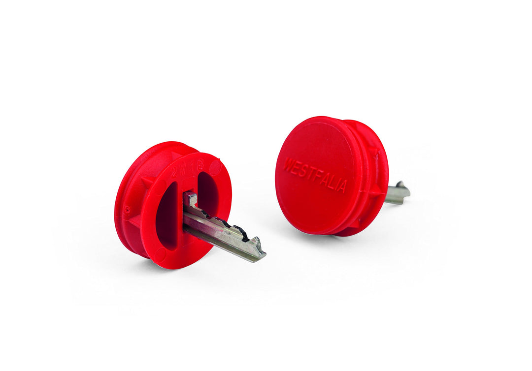 Westfalia 942001513212 Ersatzschlüssel Nummer 12 für die abnehmbare Anhängerkupplung (VPE: 2 Stück)