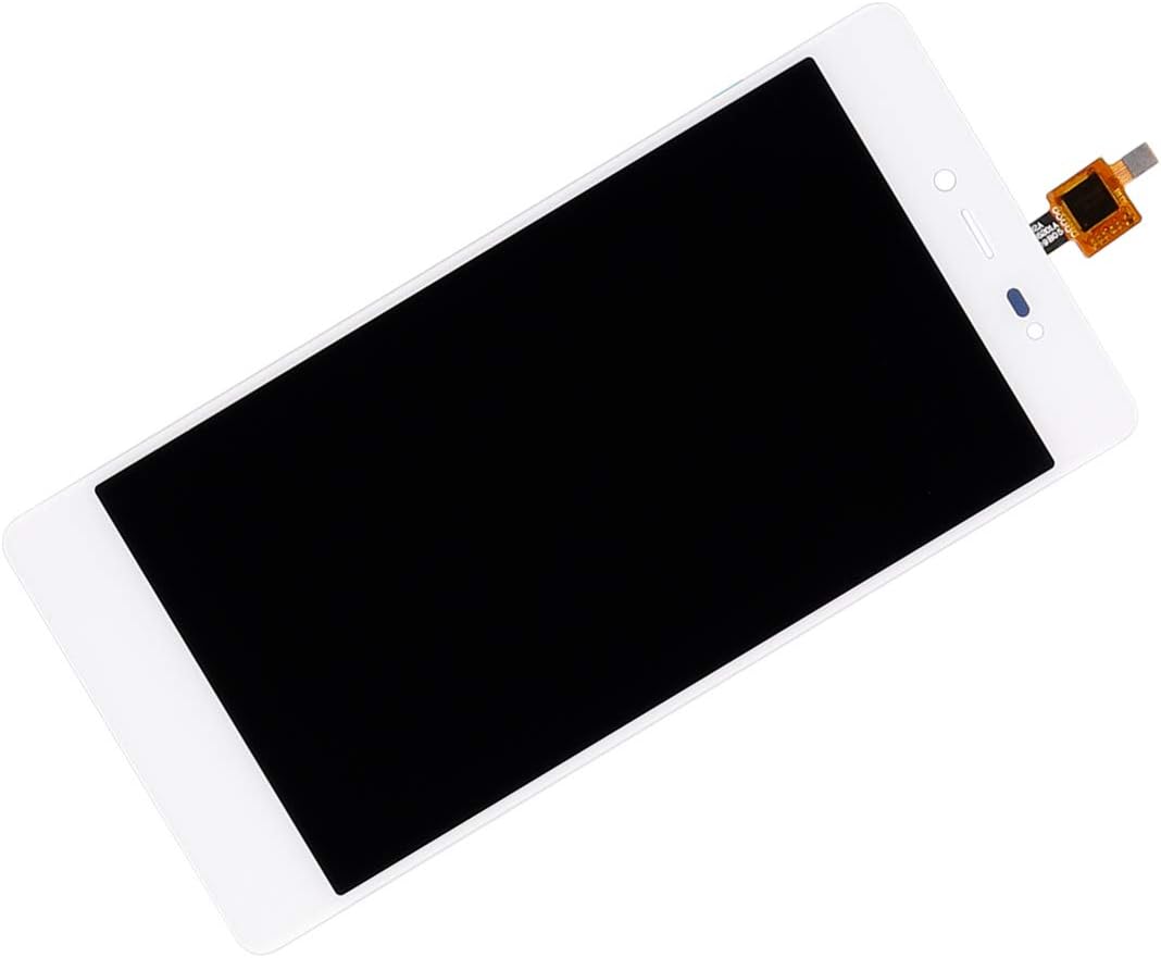 swark LCD Display Compatible with Wiko Fever Weisse (ohne Rahmen) Touchscreen Bildschirm Digitizer A