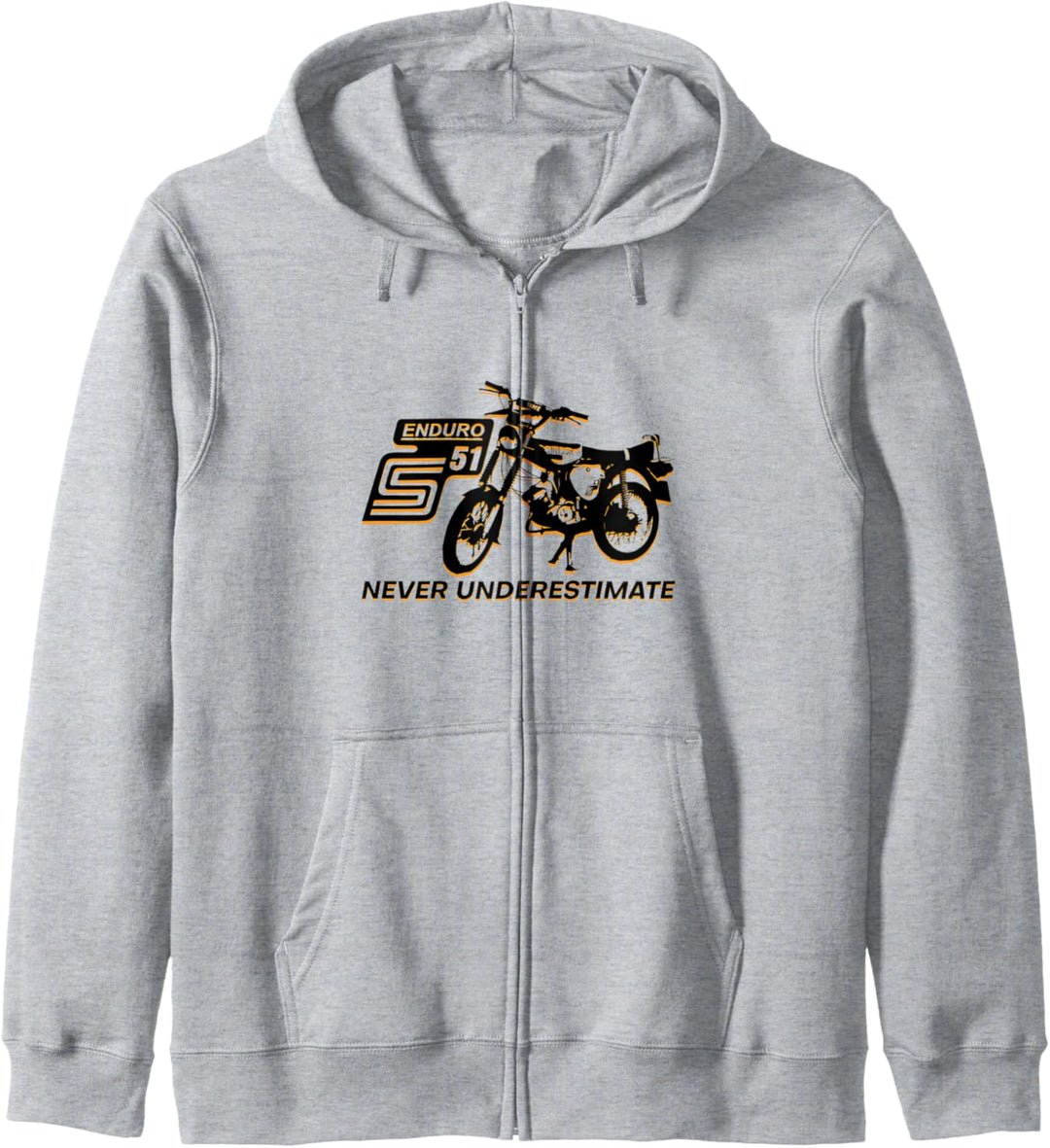 Mopeds Niemals Unterschätzen Simson S51 Enduro Kapuzenjacke