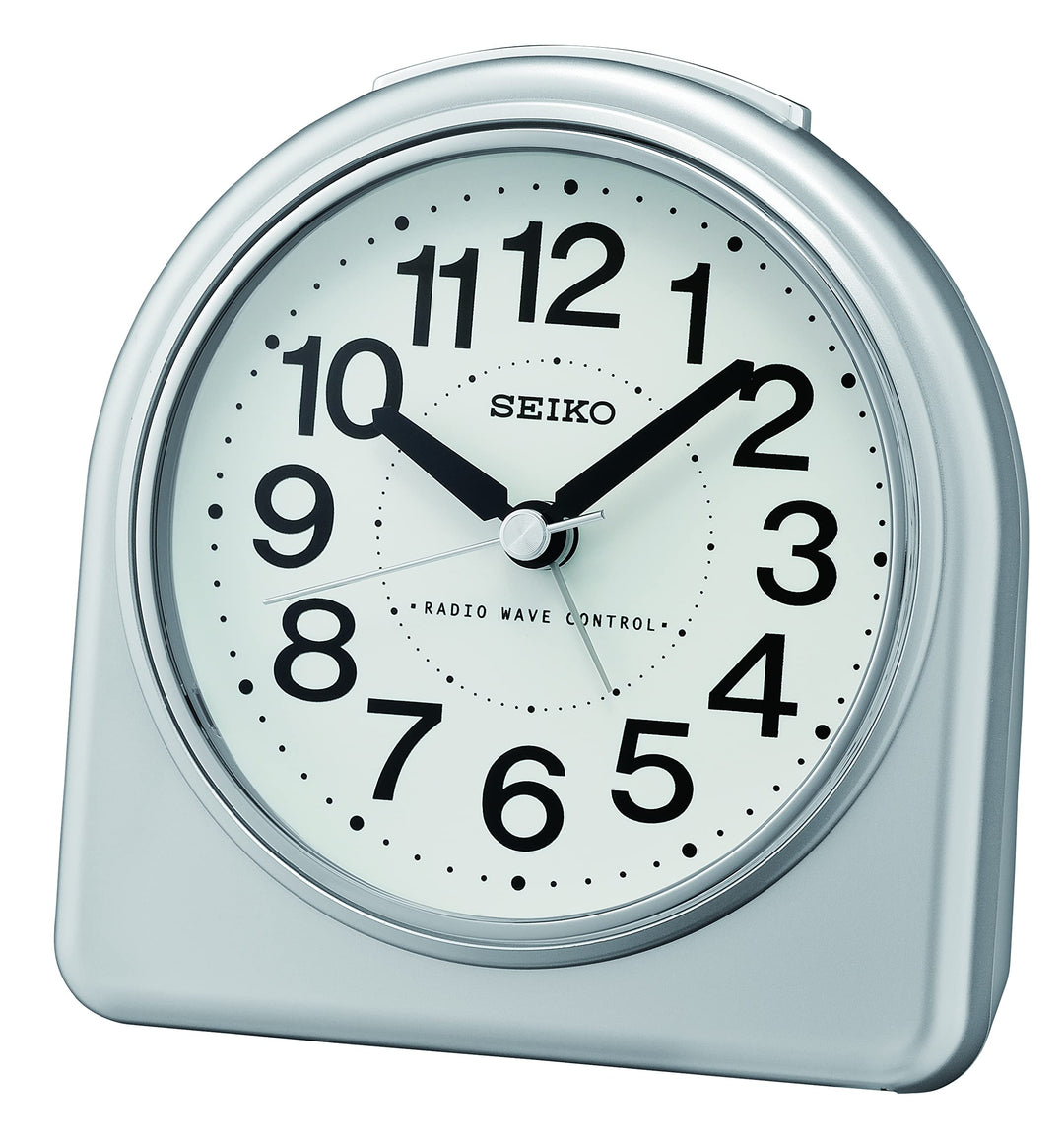 Seiko Wecker Kunststoff Silber QHR204S Standard Silber, Standard Silber
