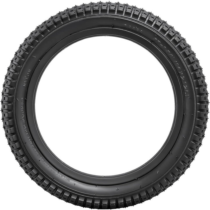 YunSCM 2er-Pack 14 Zoll Fahrradreifen 14x1.95 ETRTO 54-254 Plus 2er-Pack 14 Zoll Schlauch 14x1.75/2.