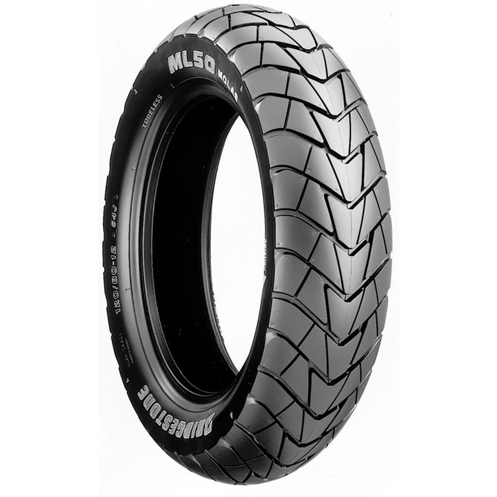 Bridgestone 130/60-13M/C 53L TL TL 53 L, 76173, Schwarz, 130/60-13 53L