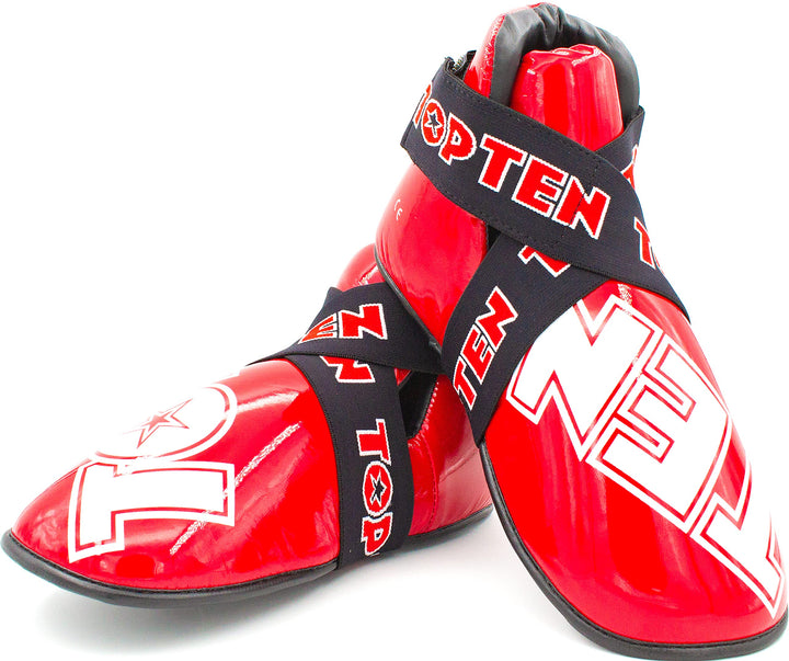 TOP TEN Fussschutz „Superlight“ für den Wettkampf Rot S, Rot S