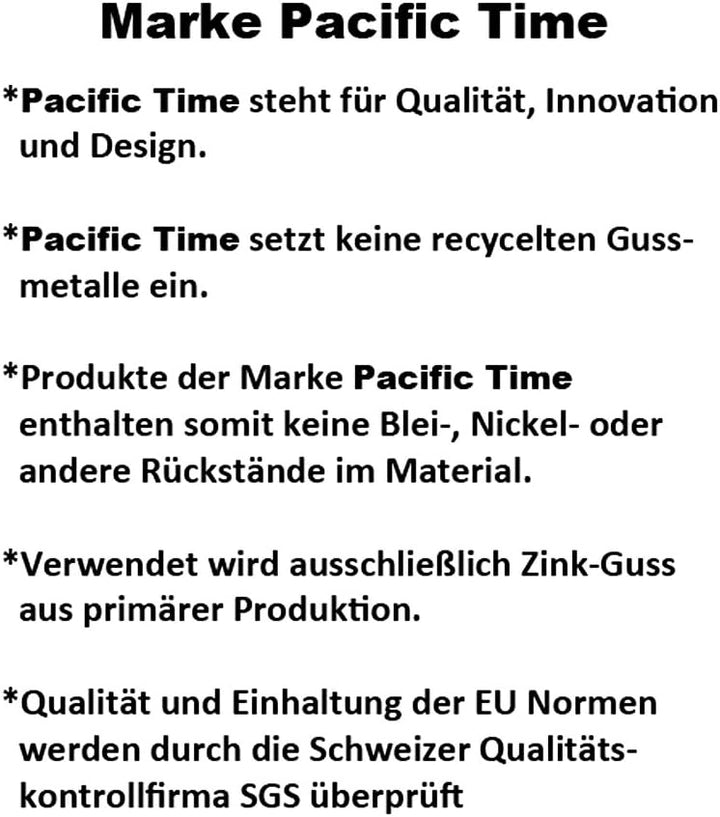 Pacific Time Mädchen Armbanduhr Uhr Pferd Pferdemotiv analog Quarz 2 Textilarmband grau grün 10023