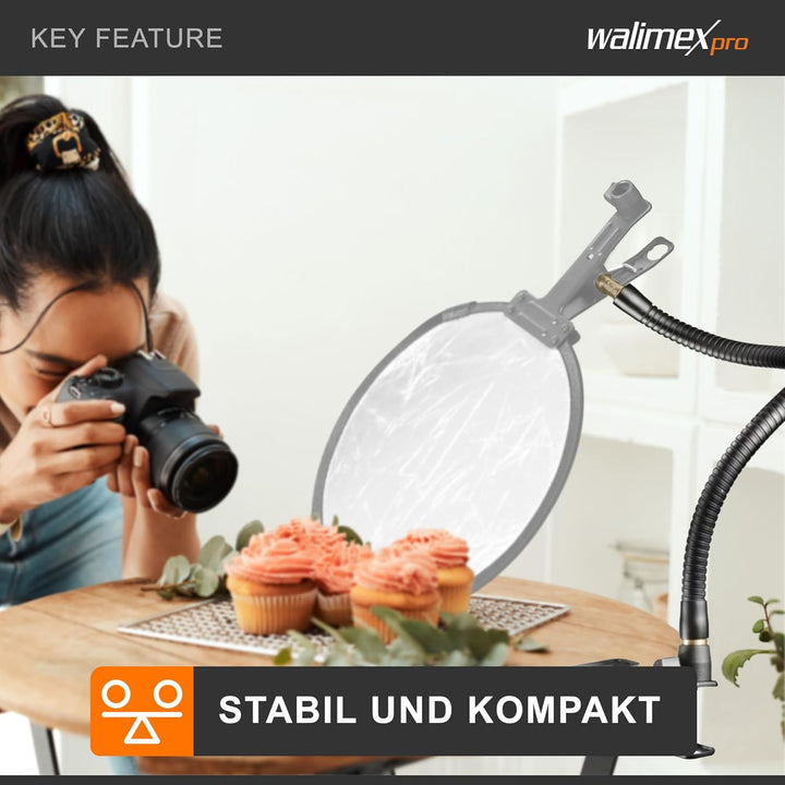 Walimex Pro Flexible Halterung Schwanenhals XL, XL