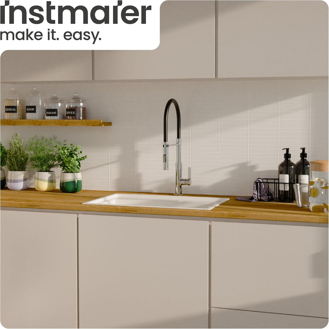 instmaier K4 | Wasserhahn für die Küche | Spültischarmatur mit flexibler Geschirrbrause | Mischbatte
