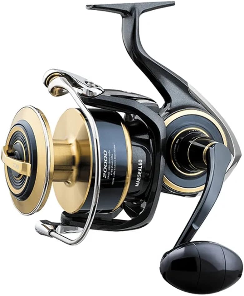 Daiwa 20 Saltiga (G) 14000-XH - Rolle Spinnrolle, Meeresrolle fürs Angeln auf kampfstarke Raubfische