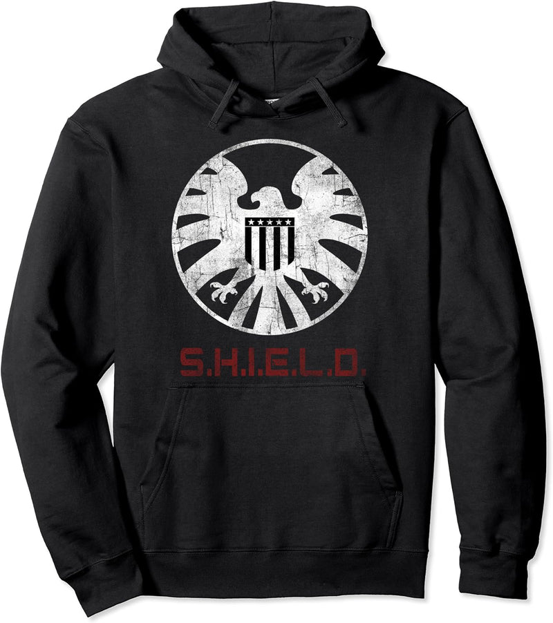 Marvel Agents of SHIELD Distressed Logo Pullover Hoodie