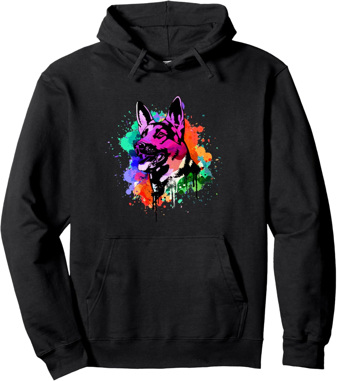 deutscher Schäferhund Hunde Geschenk Pullover Hoodie