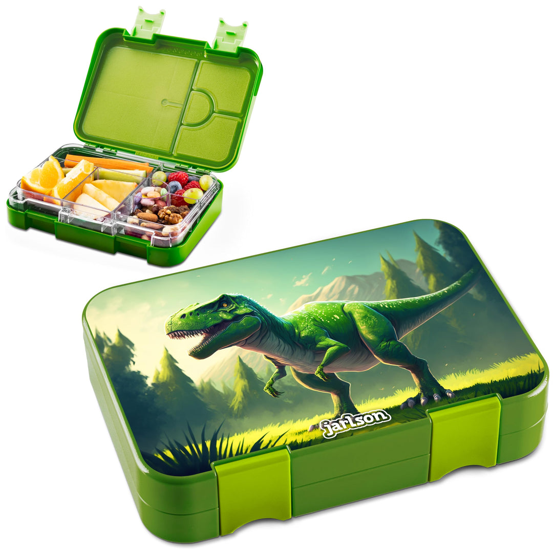 Jarlson® Brotdose für Kinder mit 6 Fächern TONI - Lunchbox - Bento Box auslaufsicher – Jausenbox für
