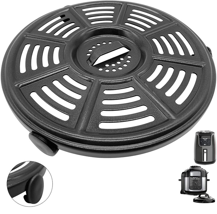 GSZN Luftfritteusen-Grillplatte für Ninja-Luftfritteusen, 20,3 cm, verbesserte runde Grillpfanne, Er