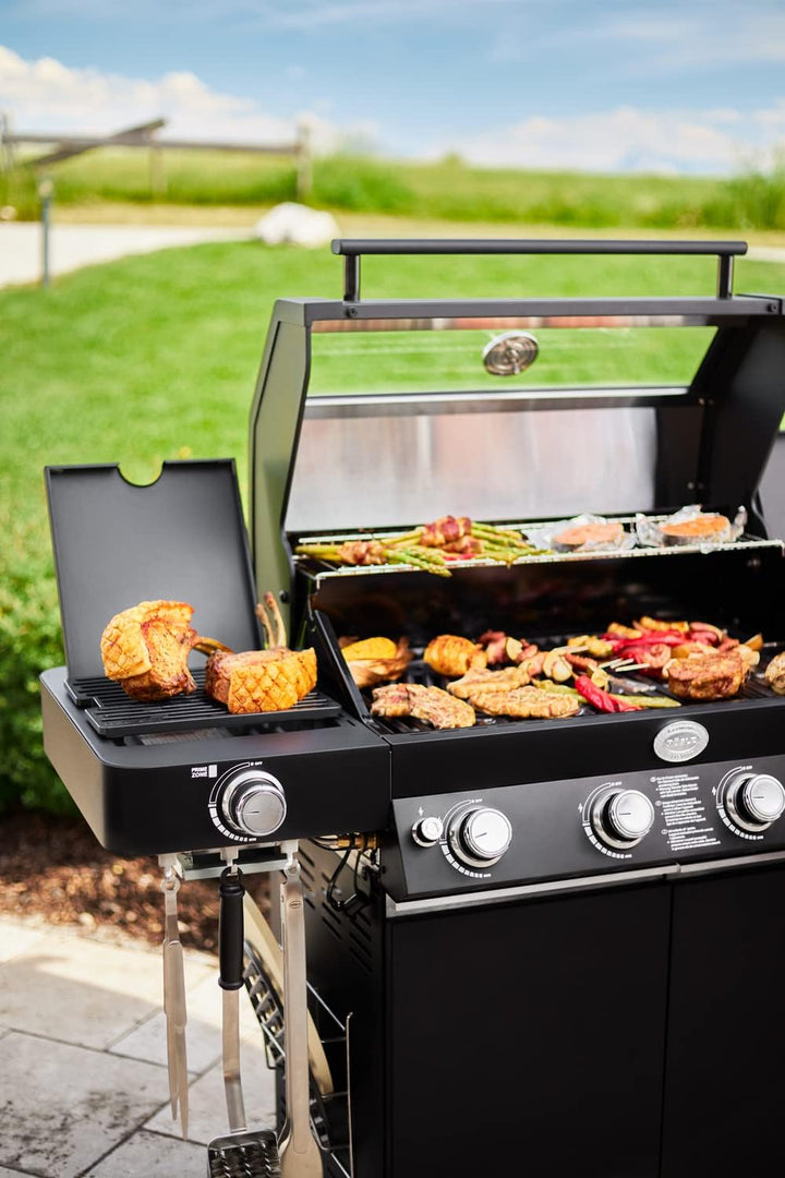 RÖSLE Guss-Grillrost Primezone VIDERO, Hochwertiger Grillrost aus emailliertem Gusseisen für RÖSLE P