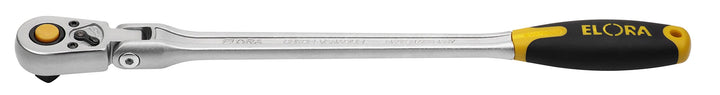 Elora Hebel-Umschaltknarre mit Gelenk 1/2 Zoll, extra lang, 770-L115GF, 0770001042100