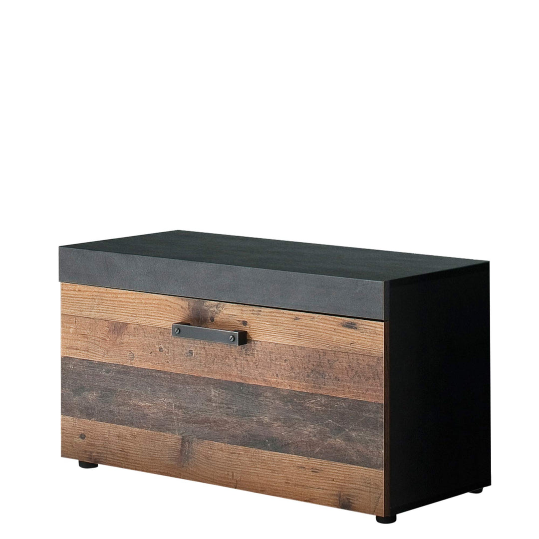 trendteam smart living - Garderobensitzbank Sitzbank - Garderobe - Indy - Aufbaumass (BxHxT) 80 x 45