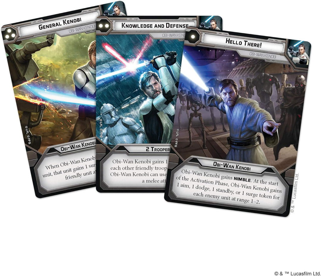 Fantasy Flight Games Atomic Mass Games, Star Wars Legion: Clone Wars Core Set, Unit Expansion, Minia