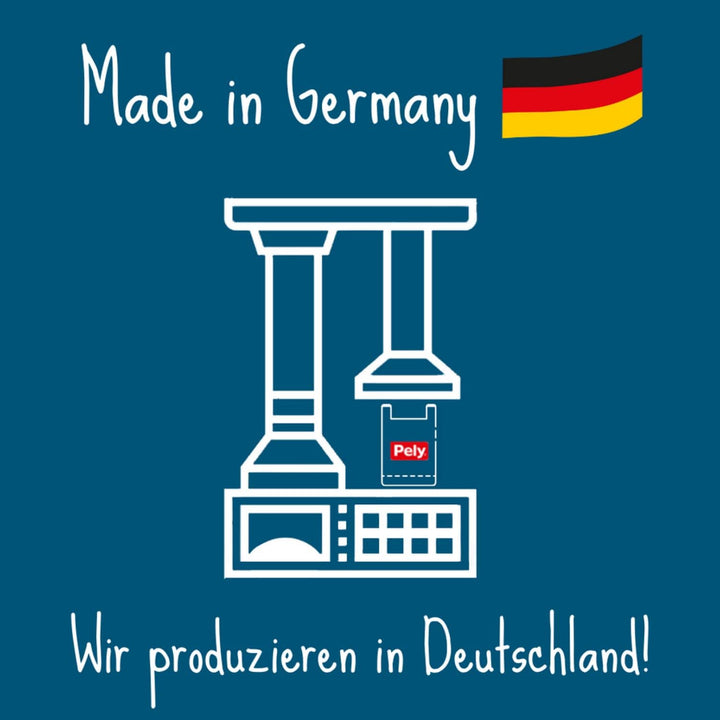 Pely Öko-Müllbeutel mit Zugband 35 Liter Vorteilspack 11 x 12 Stück, aus 99% Recycling Material, für