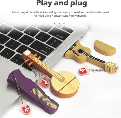 32GB*5 USB-Stick USB-Flash-Laufwerk, Memory Stick Cartoon Speicherstick Flash-Speicher-Stick, Pen Dr