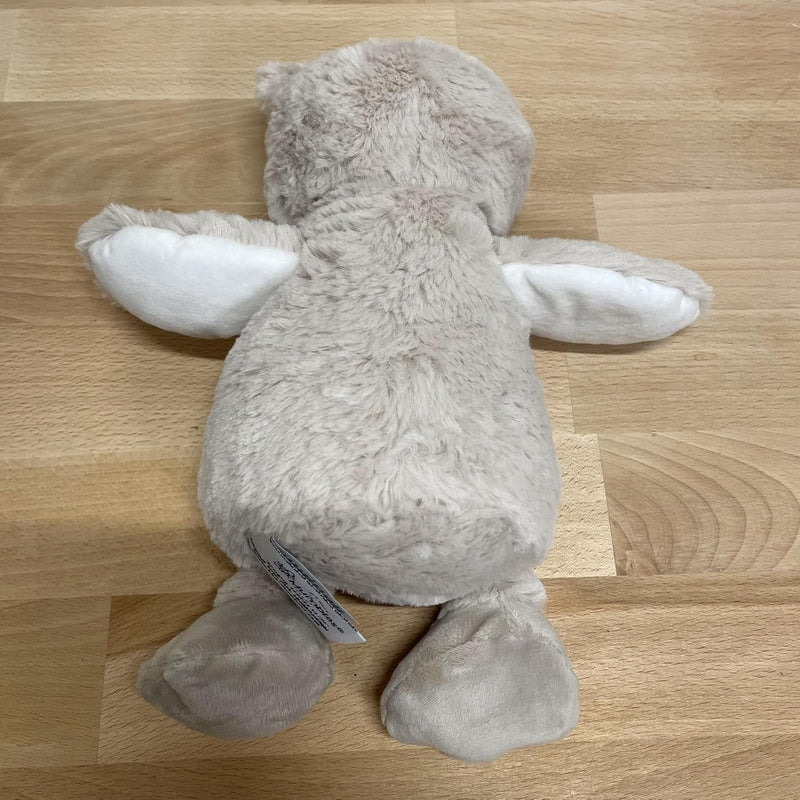 mamir home Eule Kuscheltier personalisiert mit Name + Geburtsdaten I 28cm Plüschtier I Baby Geschenk