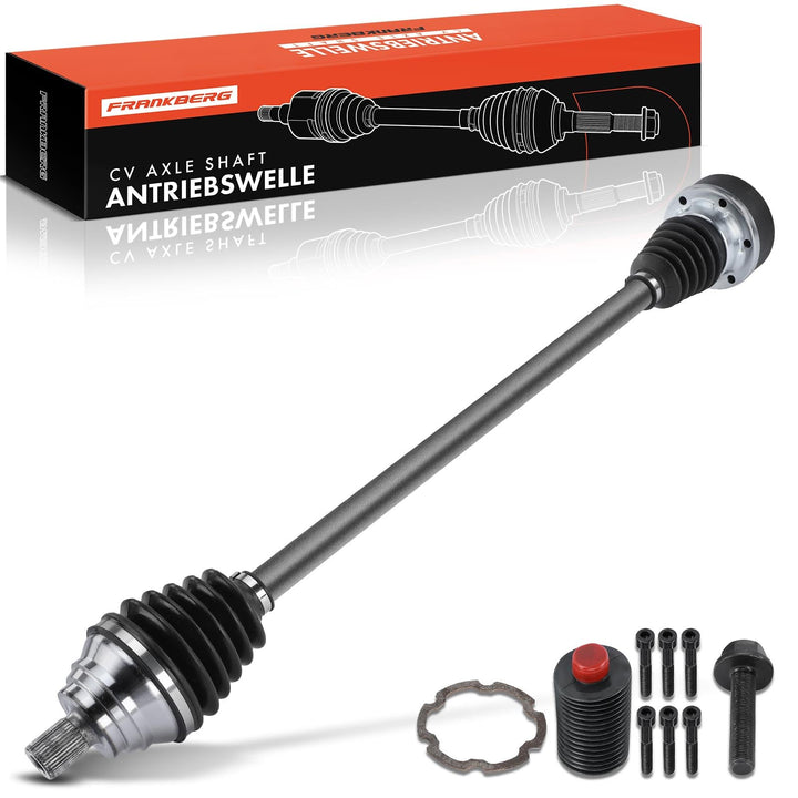 Frankberg Antriebswelle Vorne Rechts Kompatibel mit A3 8P1 1.2L 1.4L 2007-2012 A3 Sportback 8PA 1.2L