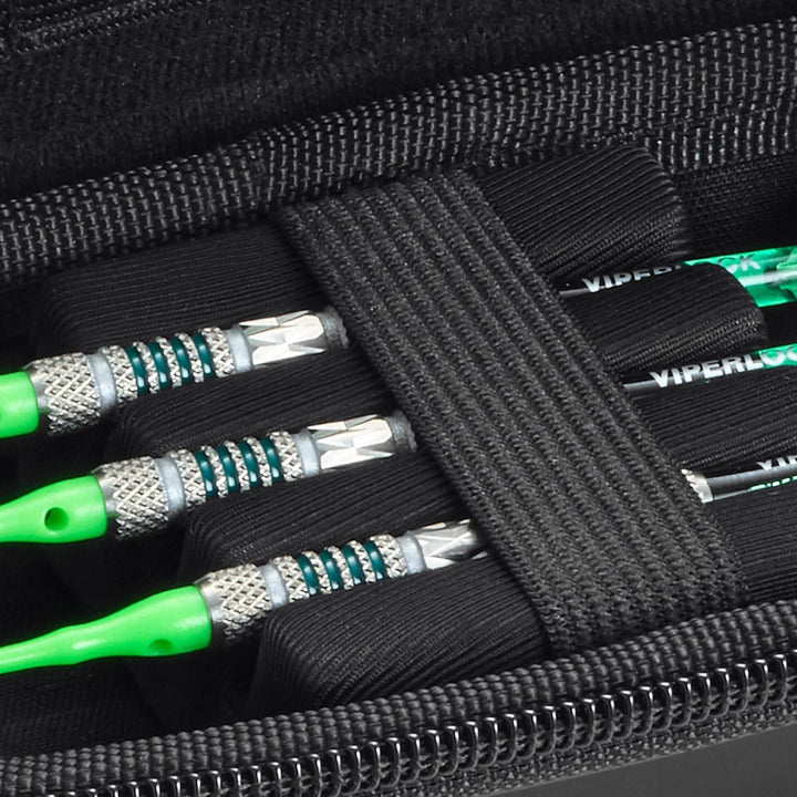 Casemaster Sentry Dart Case Slim Eva Shell for Steel and Soft Tip Darts, Hold 6 Darts and Features B