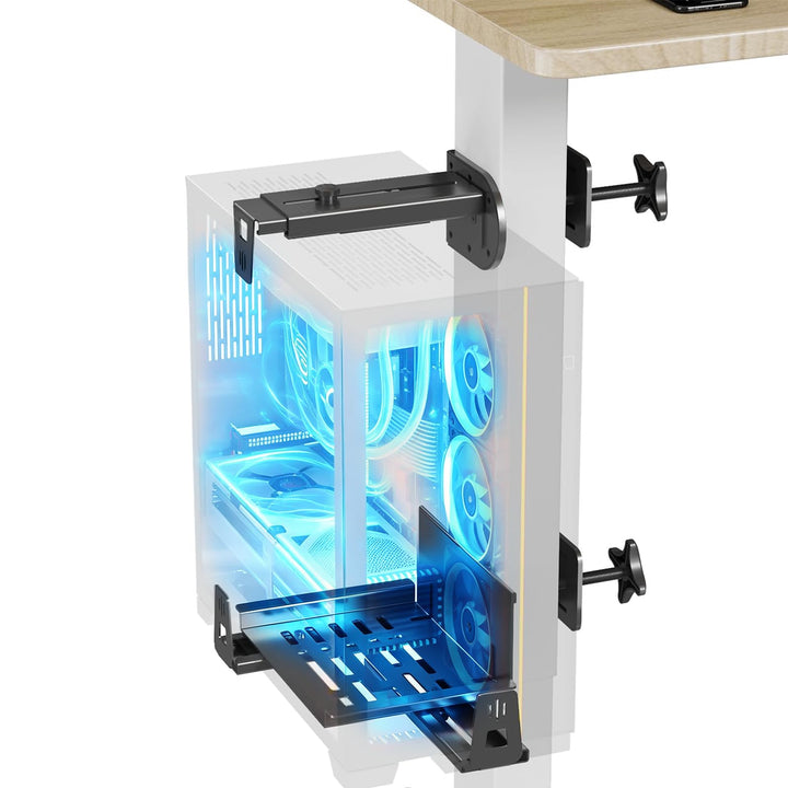 PC-Halterung unter dem Schreibtisch, Under Desk PC Mount