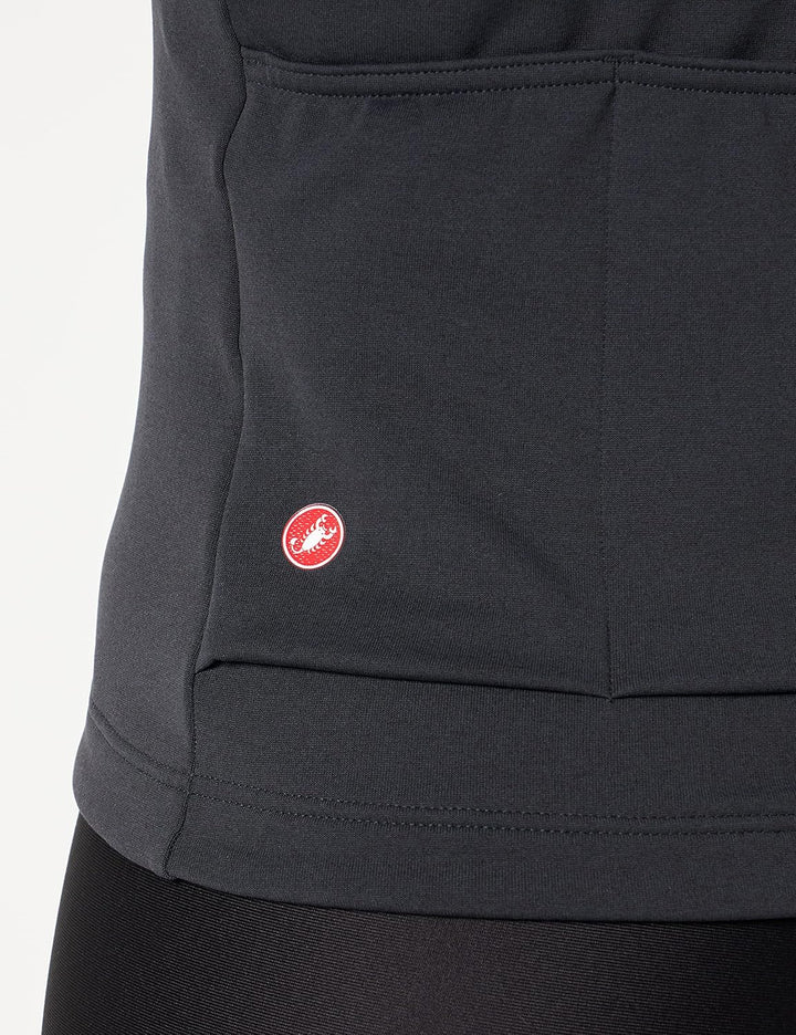 CASTELLI Damen Unltd Trail W JRS Sweatshirt M Dunkelgrau/Goldenrod, M Dunkelgrau/Goldenrod