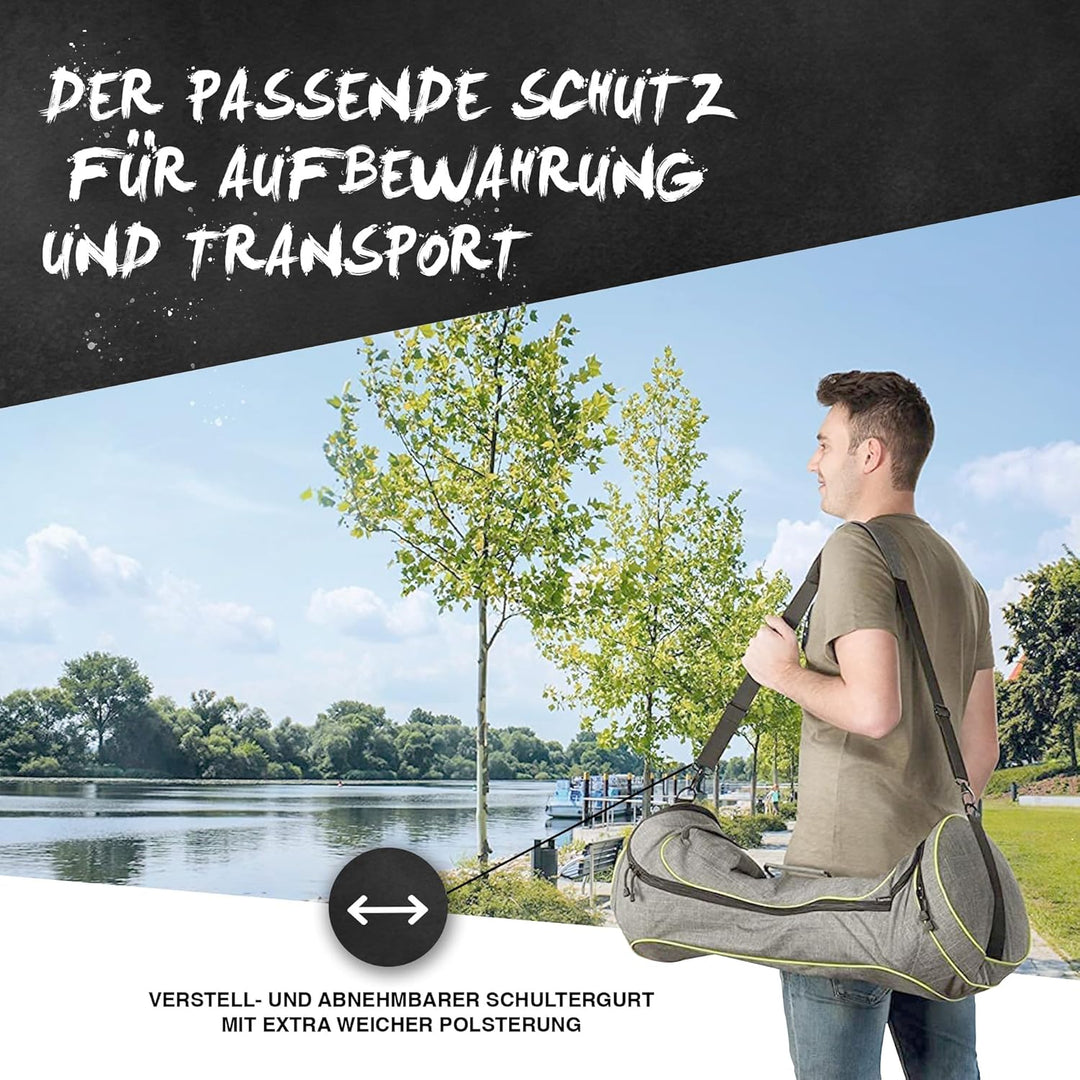 Wheelheels Hochwertige Tragetasche mit Umhängeoption für Balance-Scooter, Hoverboards 8.5 Zoll - 10