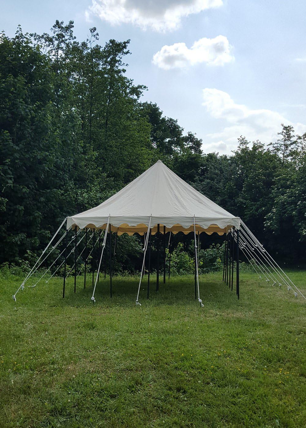 Ritterzelt Markward, 6 x 4 m, 425 GMS, Natur