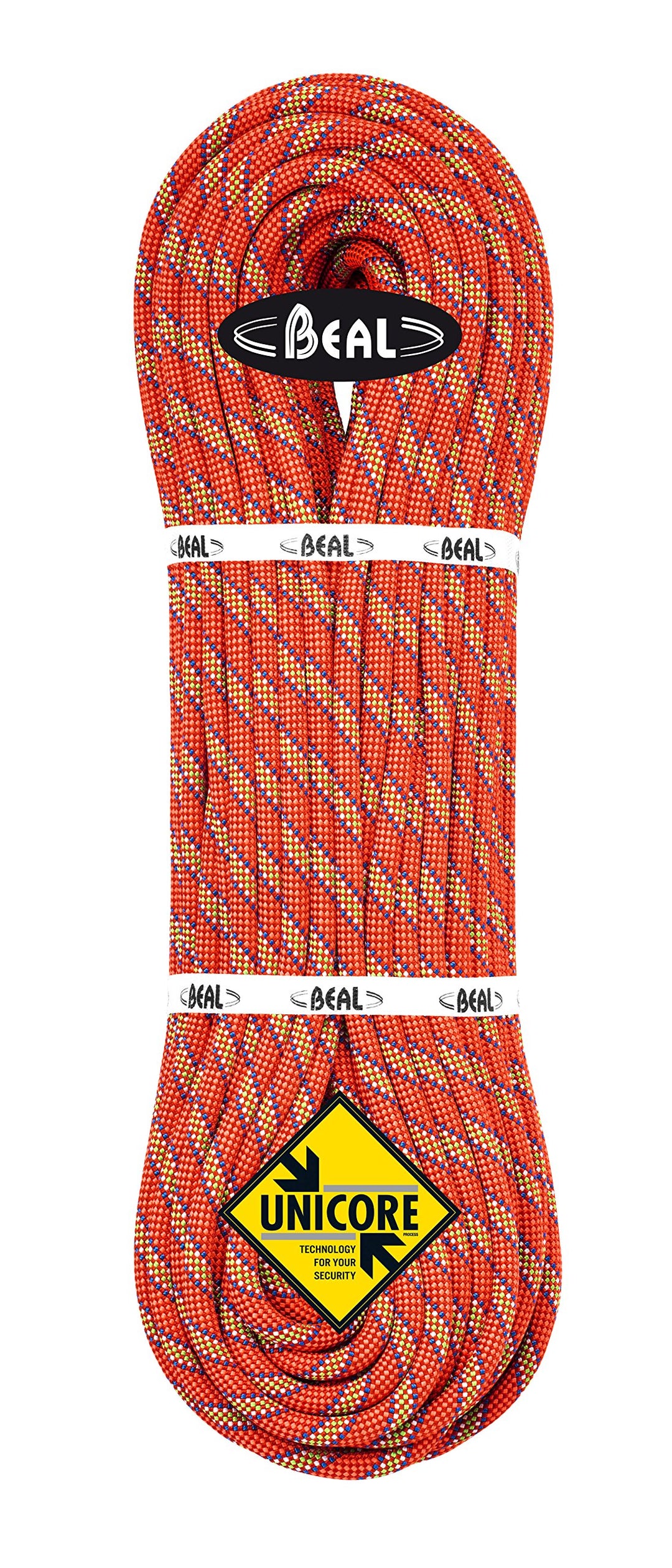 Beal Tiger Kletterseil, Unisex, Uni, Tiger 50 m Orange, 50 m Orange