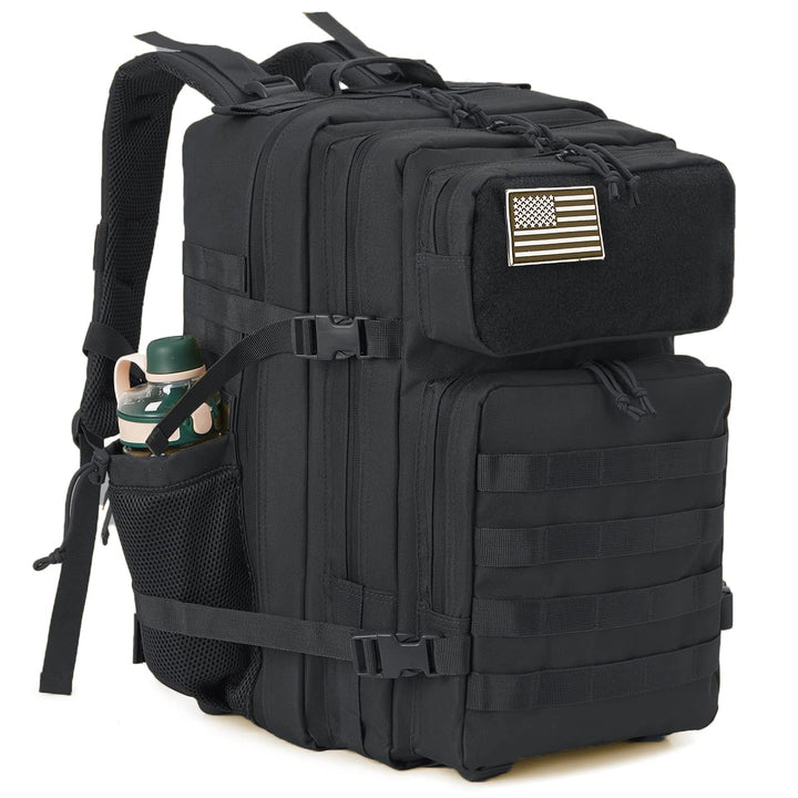 QT&amp;QY Taktischer MilitäR Rucksack Herren Gross 25l/35l/45L Bundeswehr Rucksack 3 Tage Molle Armee Ru