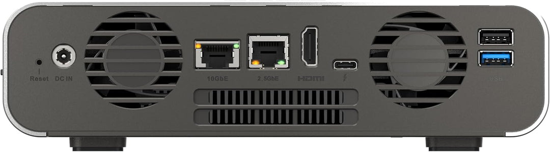 QNAP TBS-h574TX-i5-16G Thunderbolt Compact All-Flash | 5 x E1.S or M.2 SSD's, Intel Core i5-1340PE (