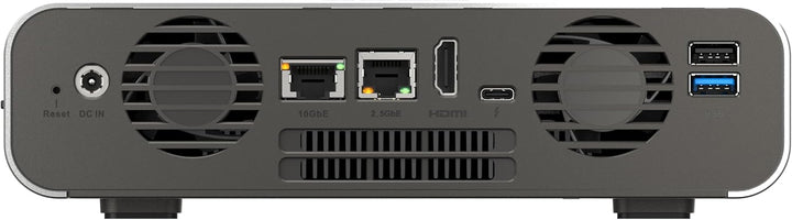 QNAP TBS-h574TX-i5-16G Thunderbolt Compact All-Flash | 5 x E1.S or M.2 SSD's, Intel Core i5-1340PE (