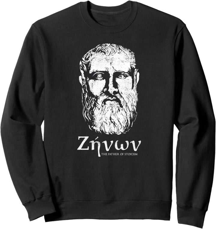 Zeno of Citium Father of Stoicism Greek Philosophy Sweatshirt