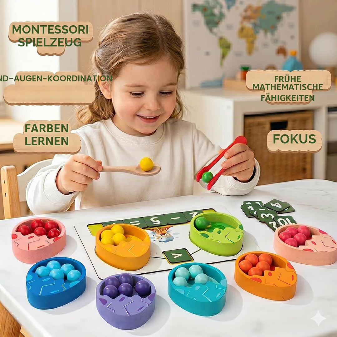 Montessori Spielzeug ab 3 Jahre | Ostern Geschenke Kinder | Kreatives Geschenk für Baby Mädchen Jung
