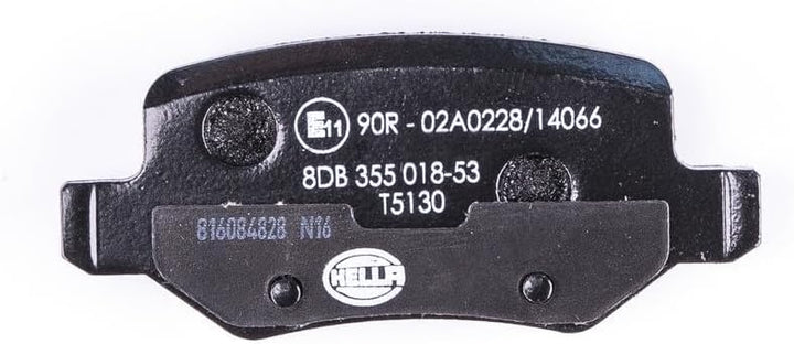 HELLA PAGID 8DB 355 018-531 Bremsbelagsatz - T5130 - Dicke/Stärke: 14.6mm - Bremssystem: Lucas - nic