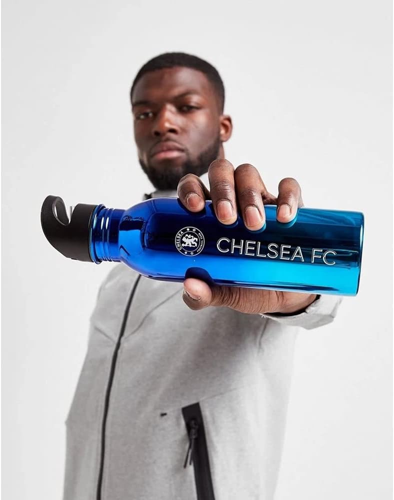 Chelsea Sportflasche, Edelstahl, UV-beschichtet, 700 ml 700 ml Blau, 700 ml Blau